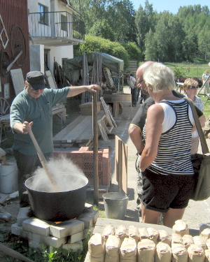 Perinteisen punamullan keittoa